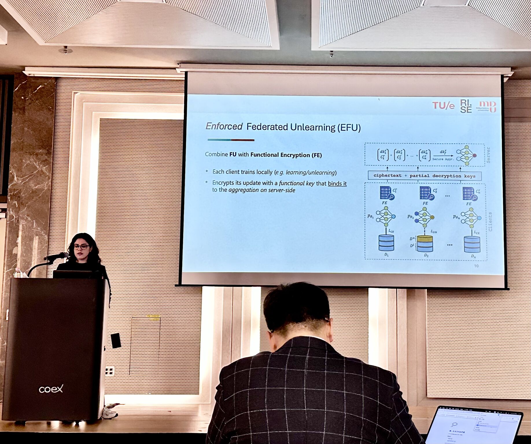 Presenting EFU at CIKM 2025