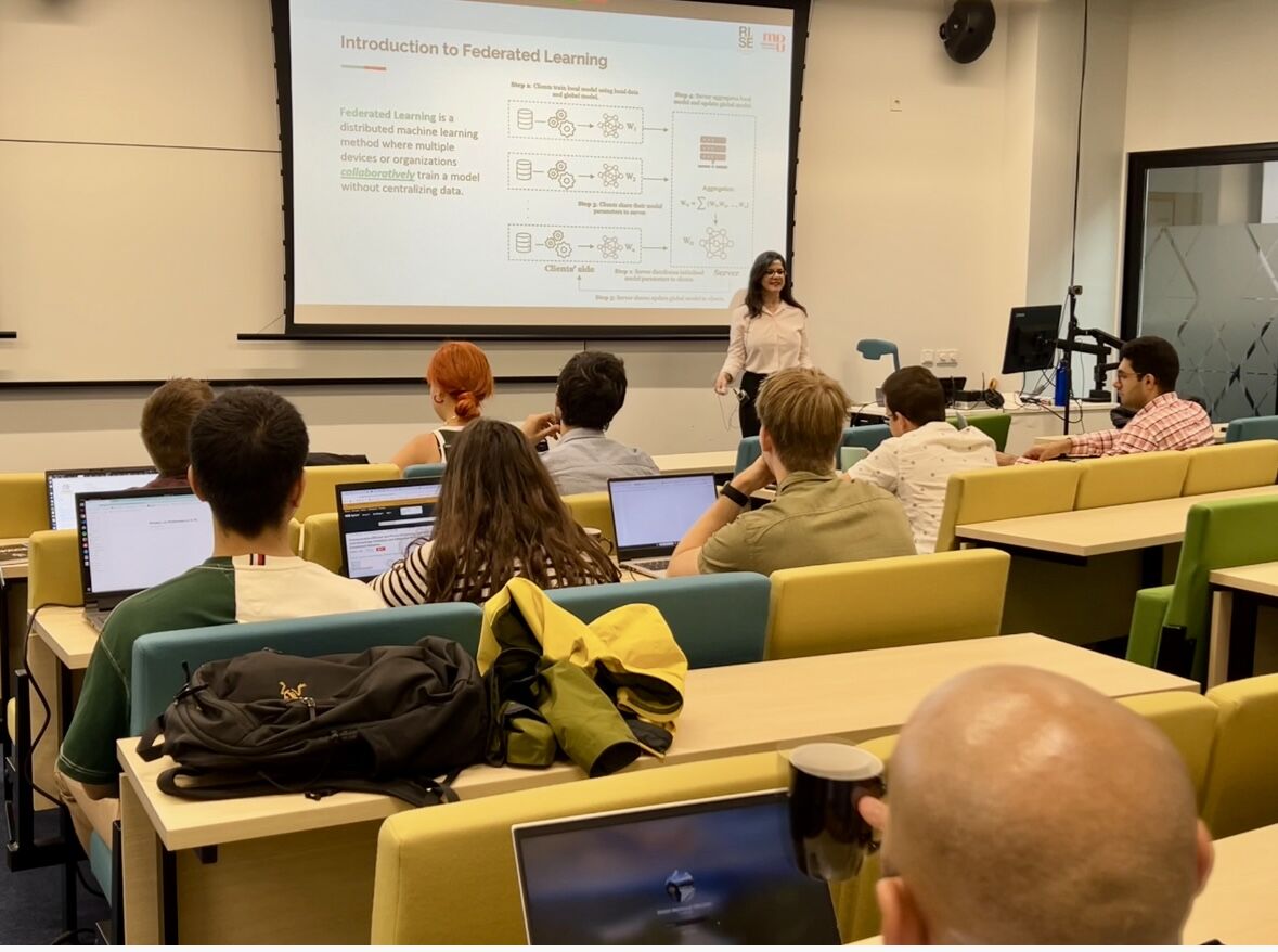 Teaching at the MegaData Summer School on Federated Machine Learning